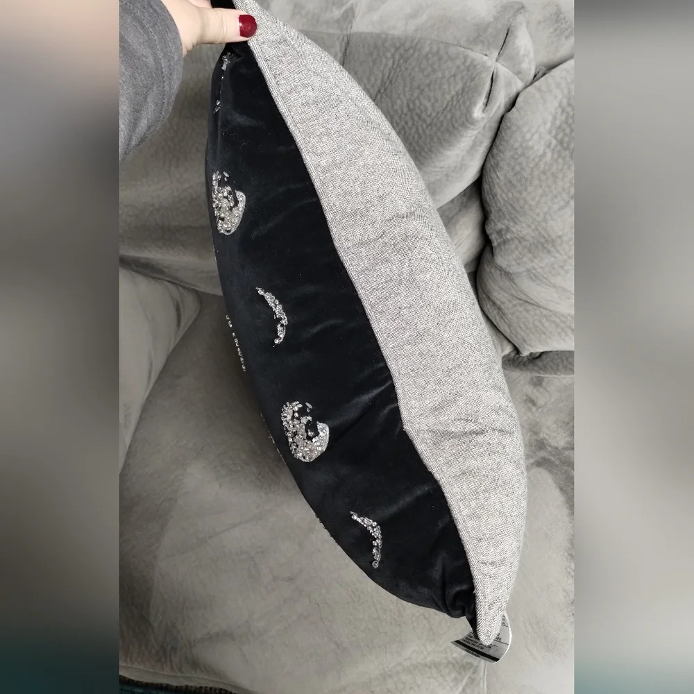 Big Beaded Moon Pillow - Picture 5 of 9